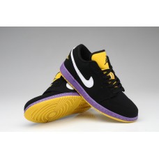 Кроссовки Air Jordan 1 phat low black